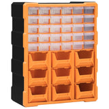 ZNTS Multi-drawer Organiser with 39 Drawers 38x16x47 cm 149603