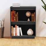 Console Cabinet Grey 60x34x75 cm Solid Wood Pine 813821