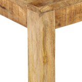 Coffee Table 80x80x40 cm Solid Mango Wood 246701