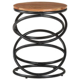 End Table 40x40x52 cm Solid Acacia Wood 321059