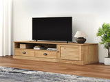 TV Cabinet VIGO 156x40x40 cm Solid Wood Pine 353172