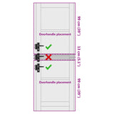 Interior Door White 73.5 x 211 cm Plywood 42052388