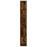 Bookcase 5-Tier Smoked Oak 80.5x23.5x162.5 cm Engineered Wood 852775