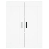 Wall Mounted Cabinets 2 pcs White Engineered Wood 3198017