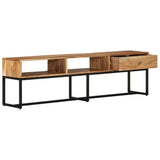 TV Cabinet 160x30x45 cm Solid Wood Acacia 337991