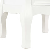 Bedside Cabinet 2 pcs White 35x30x49 cm MDF 280037