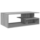 Coffee Table Grey Sonoma 102x55x35 cm Engineered Wood 848015