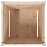 Garden Planter 60x60x60 cm Solid Wood Pine 837424