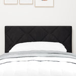 ZNTS LED Headboard Diamond Blocks Design Black 80 cm Velvet 3338183