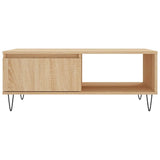 Coffee Table Sonoma Oak 90x60x35 cm Engineered Wood 827063