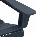 Garden Chair 3 pcs Navy Polyethylene 3335847