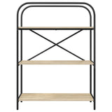 Bookshelf Sonoma Oak 80 x 30 x 109 cm Engineered wood 879846