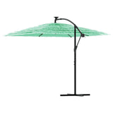 Garden Parasol with Steel Pole Green 269x269x235 cm 4005080