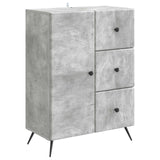 Sideboard Concrete Grey 66 x 34.5 x 90 cm Engineered Wood 895548