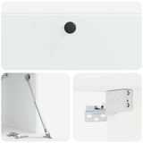 Wall-Mounted TV Cabinet 78.5 x 31 x 30 cm White Engineered Wood 899225