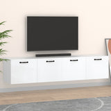 Wall Cabinets 2 pcs White 60x36.5x35 cm Engineered Wood 3115636