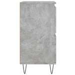 Sideboards 2 pcs Concrete Grey Engineered Wood 3190177
