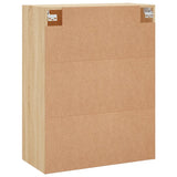 Wall Mounted Cabinet Sonoma Oak 69.5x34x90 cm 828415
