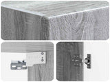Wall-Mounted Cabinet Grey Sonoma 33 x 34.5 x 90 cm 899101