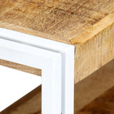 TV Cabinet 90x30x40cm Solid Mango Wood 247824