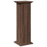Display Stand with Storage Brown Oak 31x30x90 cm Engineered Wood 854613