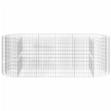 Gabion Raised Bed Galvanised Iron 300x100x100 cm 152046