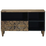TV Cabinet with Drawer Brown 80 x 33.5 x 46 cm Solid Mango Wood 4018349
