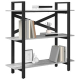 Bookshelf Grey Sonoma 100 x 33.5 x 102 cm Engineered Wood 883949