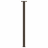 Console Table Legs 4 pcs Natural Steel 72-74 cm Steel 4012459