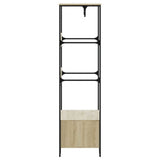 Wardrobe Sonoma Oak 90x50x180 cm Engineered Wood 848670