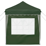 Pop-up Party Tent 195 x 195 x 245 cm Green Oxford Fabric 42019728