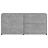 TV Cabinet Concrete Grey 80x34x36 cm Engineered Wood 801854
