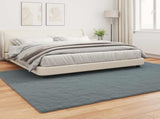 Anti-Slip Faux Rabbit Fur Rug OLITE Anthracite 240 x 340 cm 42021772