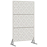Privacy Screen Grey 100 x 50 x 180 cm Weathering Steel 868576