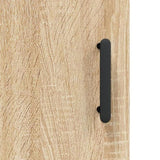 Highboard Sonoma Oak 34.5x34x180 cm Engineered Wood 3199436