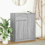 Sideboard with Drawer Grey Sonoma 71x35x84 cm Engineered Wood 861594