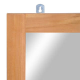 Wall Mirror Solid Teak 50x70 cm 246501