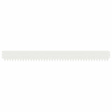 Lawn Edging 10 pcs 103 x 10 cm Steel White 8008326