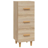 Sideboard Sonoma Oak 34.5x34x90 cm Engineered Wood 812342