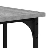 Desk Grey Sonoma 139x139x75 cm Engineered Wood 837595