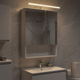 Bathroom Mirror Cabinet White 50 x 14.5 x 70 cm Engineered wood 889207