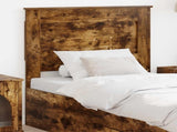 Headboard with Headboard Smoked Oak 100 cm Engineered Wood 887477