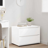 Storage Cabinet White 80 x 48 x 57 cm Engineered Wood 888817