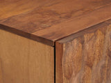 Bathroom Sets 5 pcs Acacia Brown Winish Solid Mango Wood 3310039