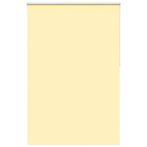 ZNTS Roller Blind Blackout Yellow 160x230 cm Fabric Width 156.6 cm Polyester 4012128