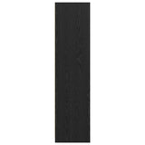 Wardrobe with Drawer Black Oak 50 x 30 x 200 cm Engineered Wood 3403221