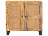 Sideboard Brown 60 x 33 x 75 cm Solid Mango Wood 4018046