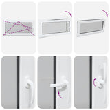 Basement Window "RISOR" 120x60 cm Tilt&Turn DIN Left White 4108376