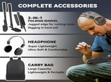 Metal Detector for Adults and Beginners, Gold Detector with Higher Accuracy IP68 Waterproof Coil, 5 T3398P320150