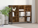Book Cabinet Smoke Oak 99.5 x 30 x 108.5 cm Engineered Wood 886524